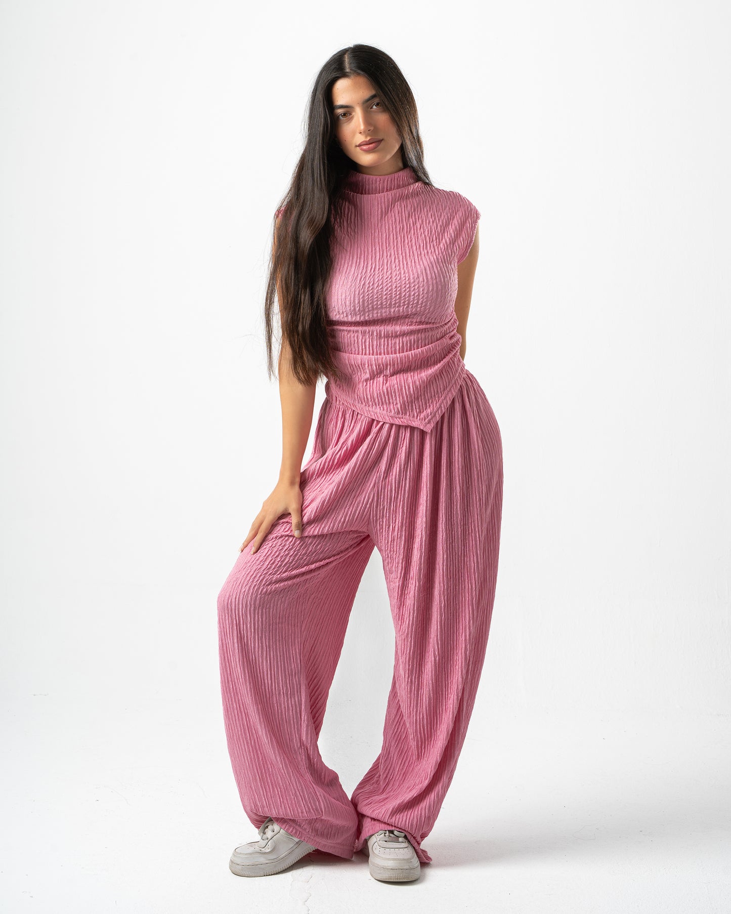 Clique Pants – Rose Voltage