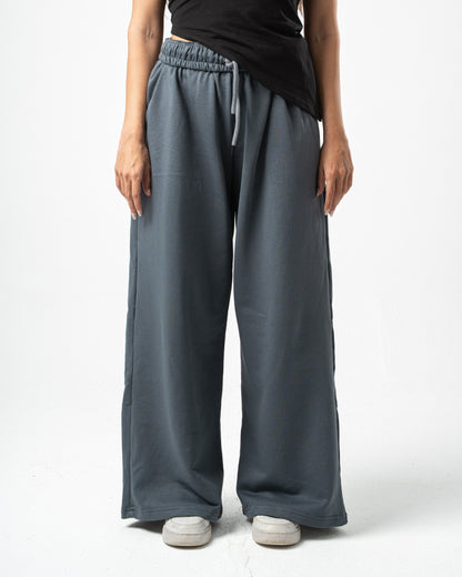 Flipped Pants - Teal Slate