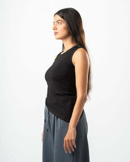 OffCut Top - Black Carbon