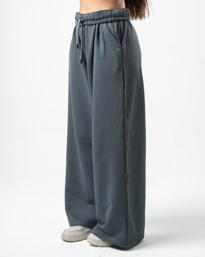 Flipped Pants - Teal Slate