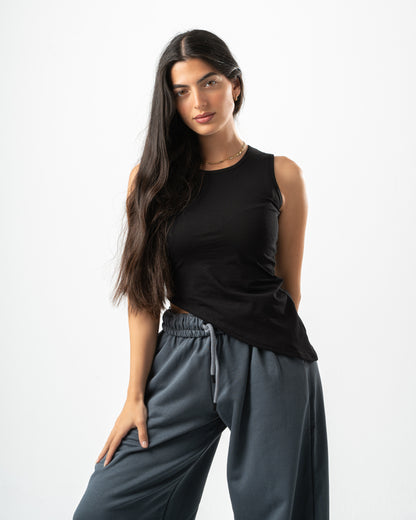 OffCut Top - Black Carbon