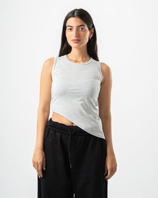 OffCut Top - Grey Whisper