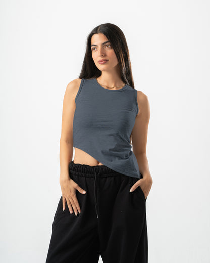 OffCut Top - Teal Slate