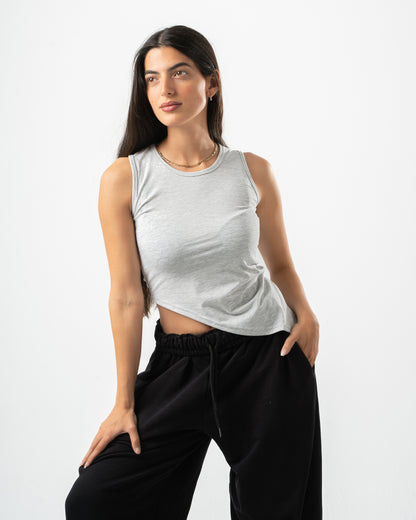 OffCut Top - Grey Whisper