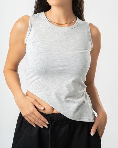 OffCut Top - Grey Whisper